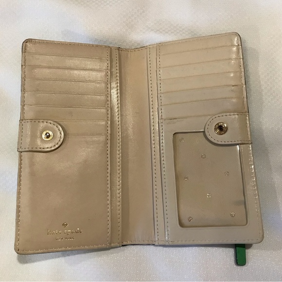 Bundle Kate Spade Wallets Color Burgundy and Green - Picture 10 of 10